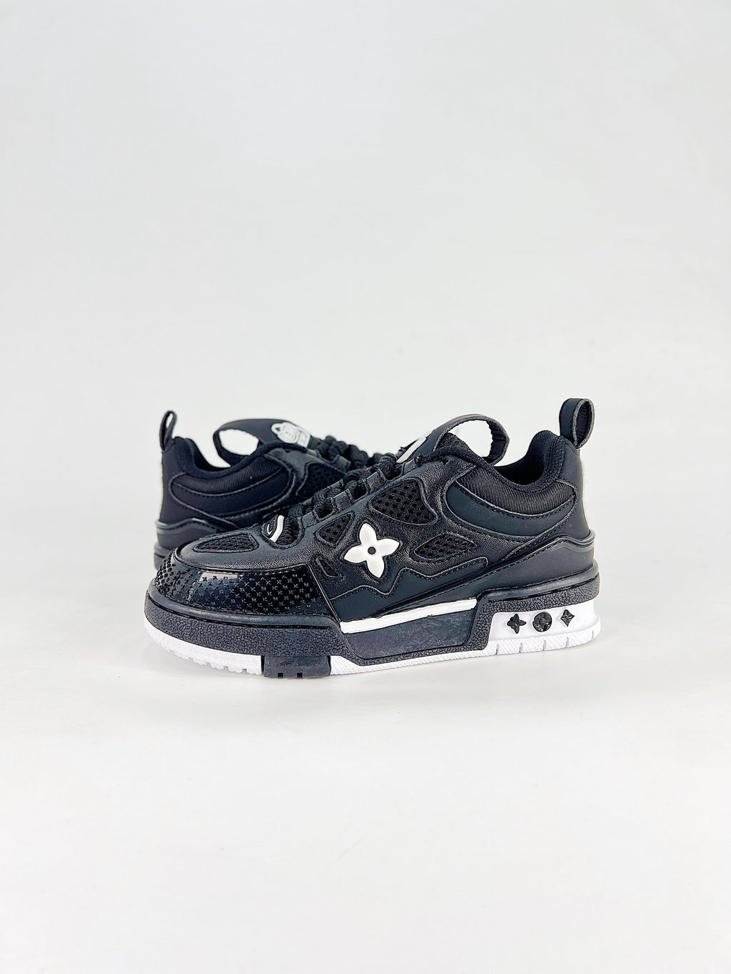 LV Skate Sneaker Black White – side profile
