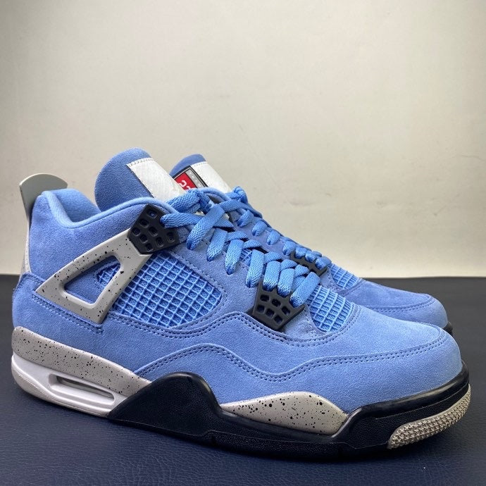 Air Jordan 4 University Blue - side profile view