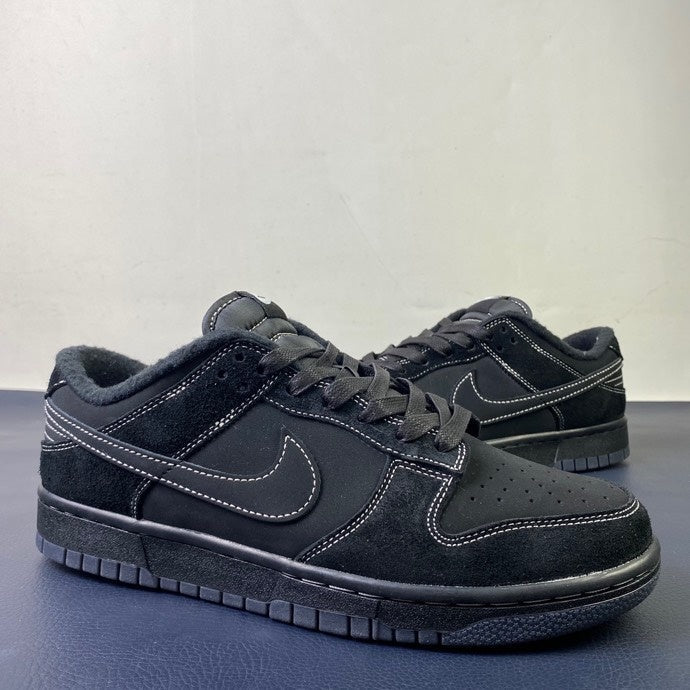 Nike SB Dunk Low Black side view