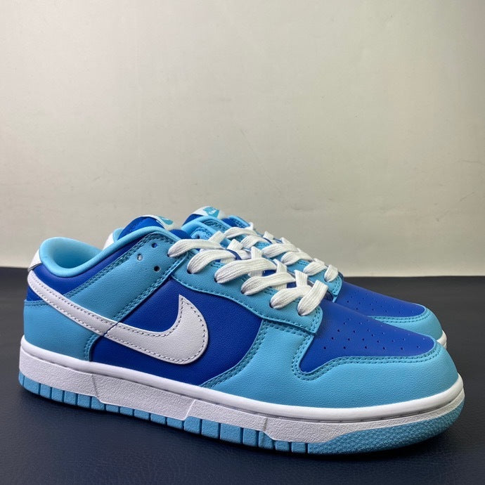 Nike Dunk Low Retro Argon Blue - top down view