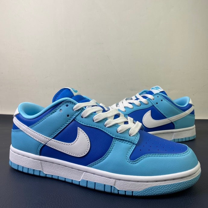 Nike Dunk Low Retro Argon Blue - pair side view