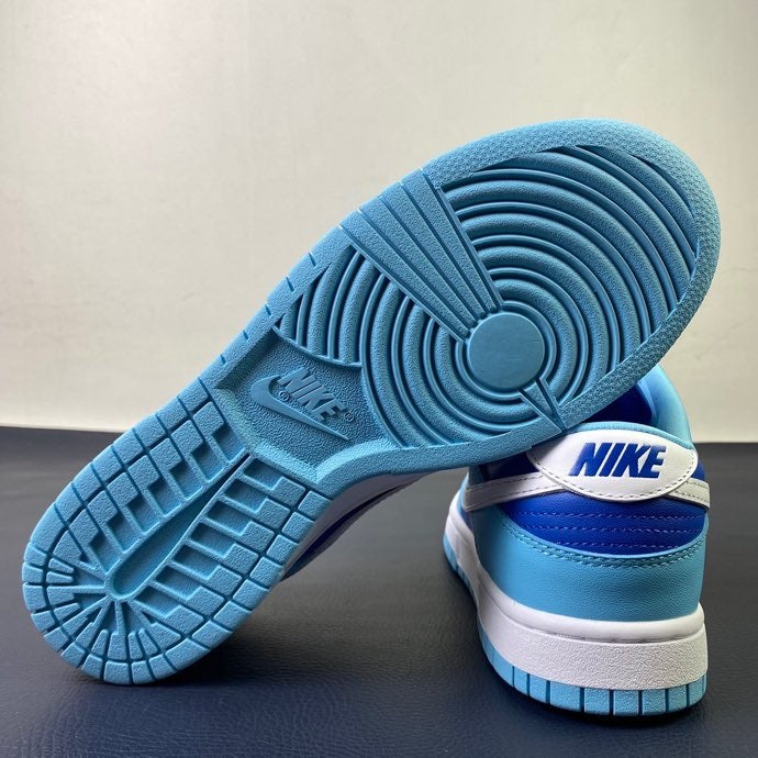 Nike Dunk Low Retro Argon Blue - side profile view
