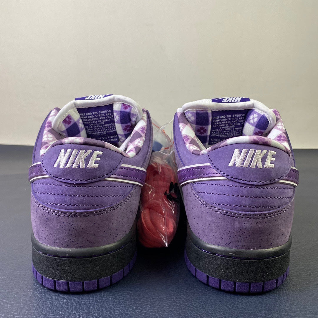 Concepts x Nike SB Dunk Low Purple Lobster - Heel view