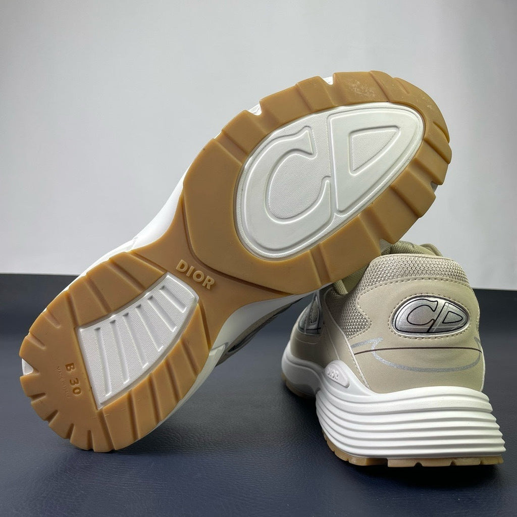 Dior B30 Beige Cream - Toe Box Detail