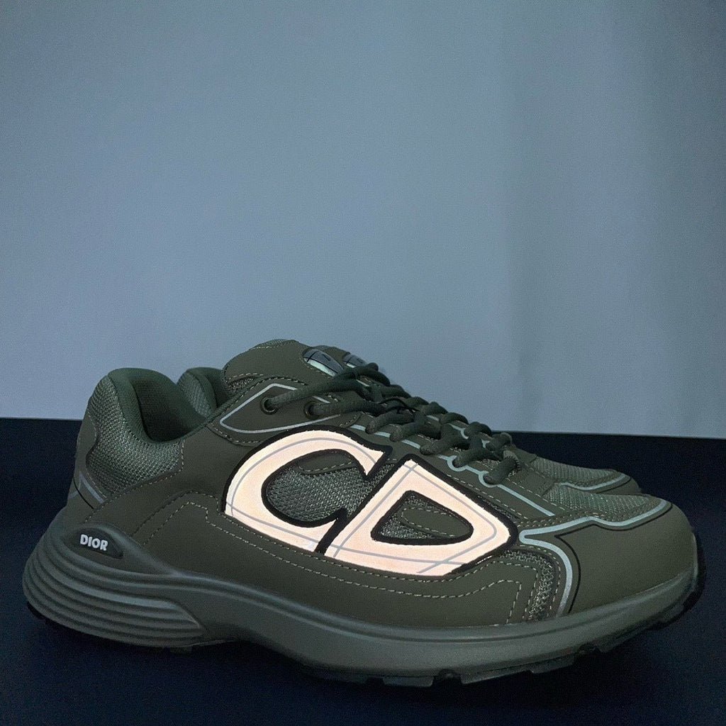 Dior B30 Sneaker Khaki - Side View