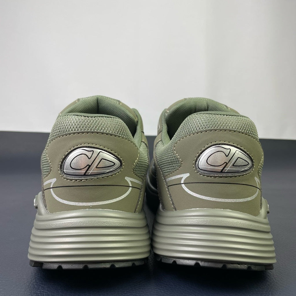 Dior B30 Sneaker Khaki - Front View