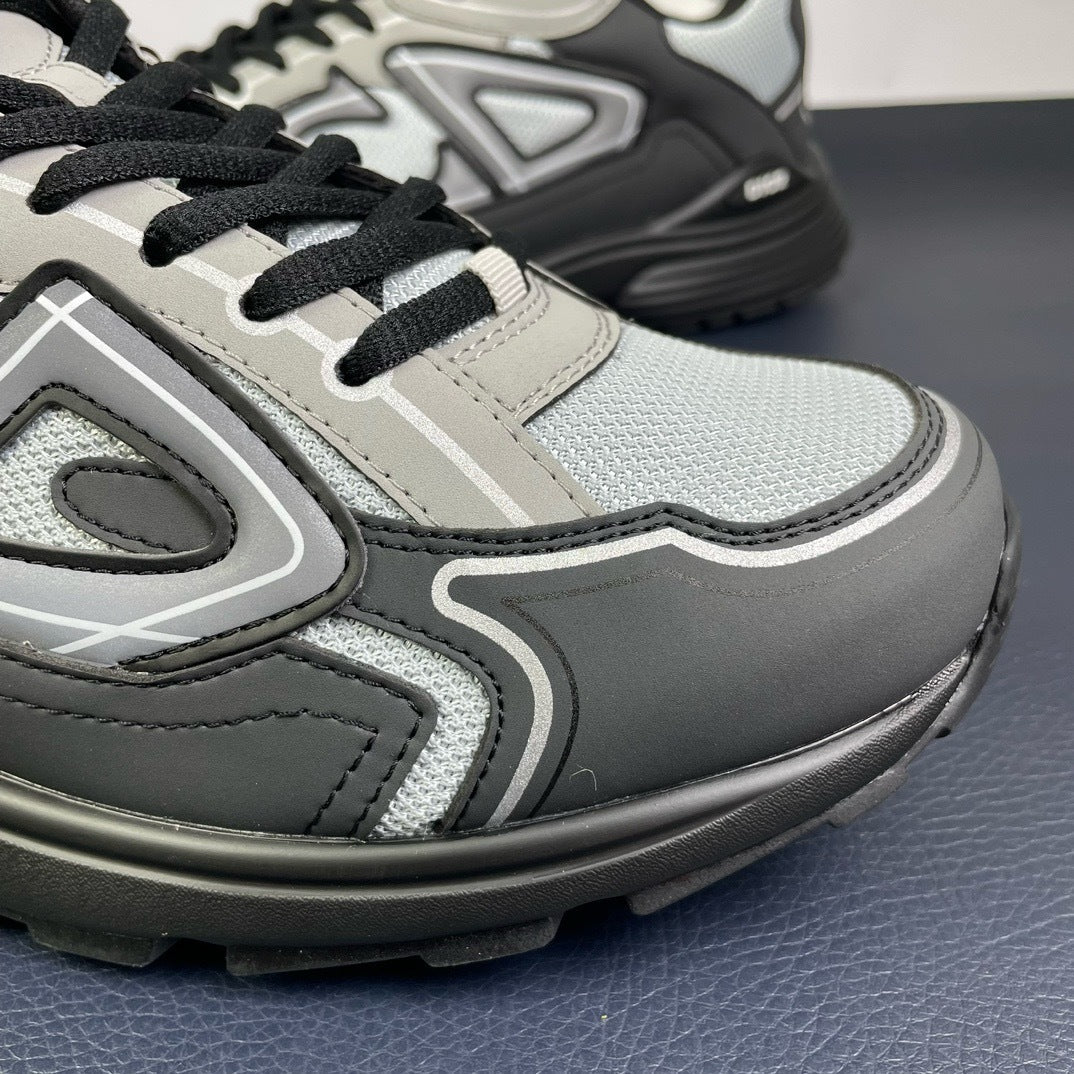 Dior B30 Sneaker Grey Black - Heel View