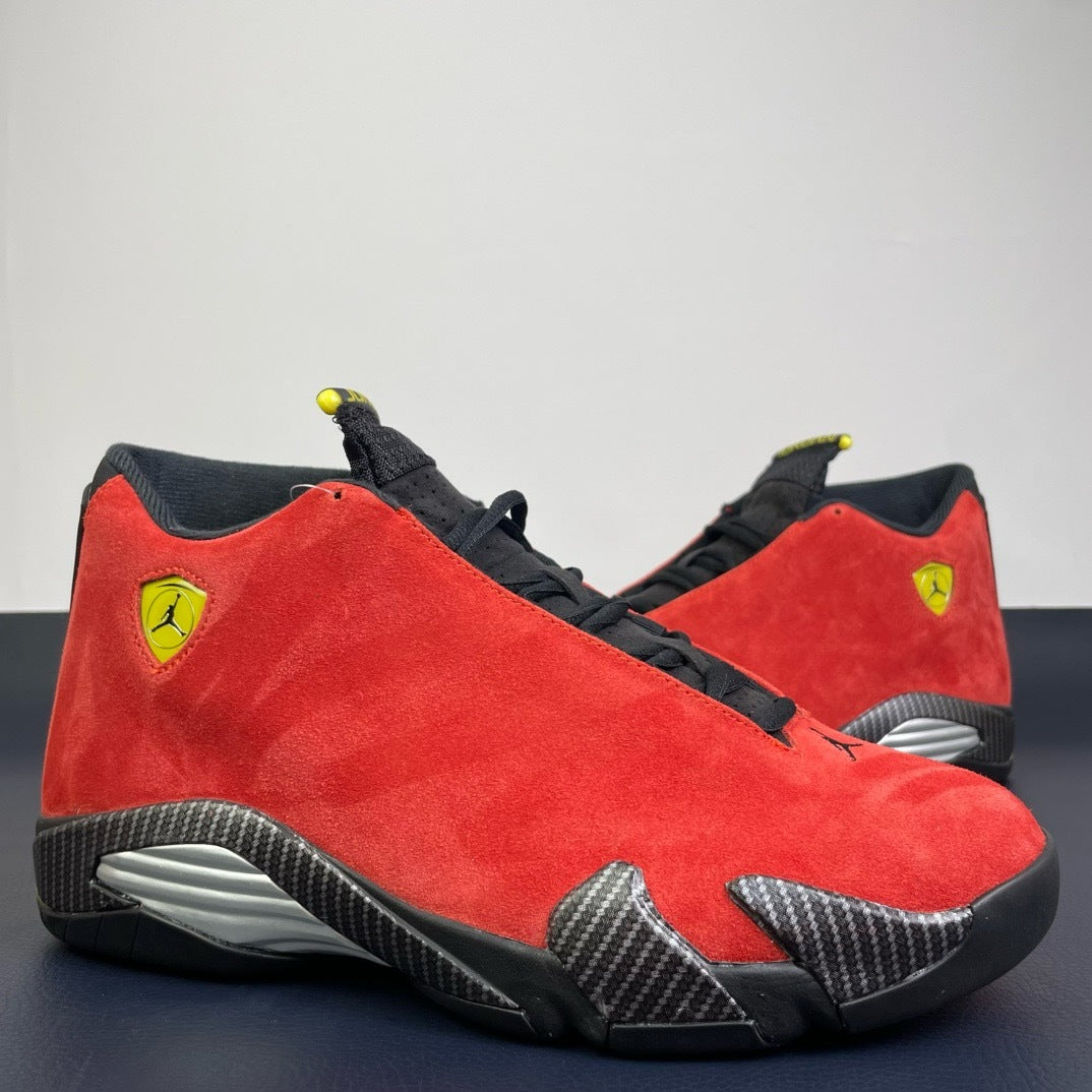 Air Jordan 14 Ferrari - Heel view