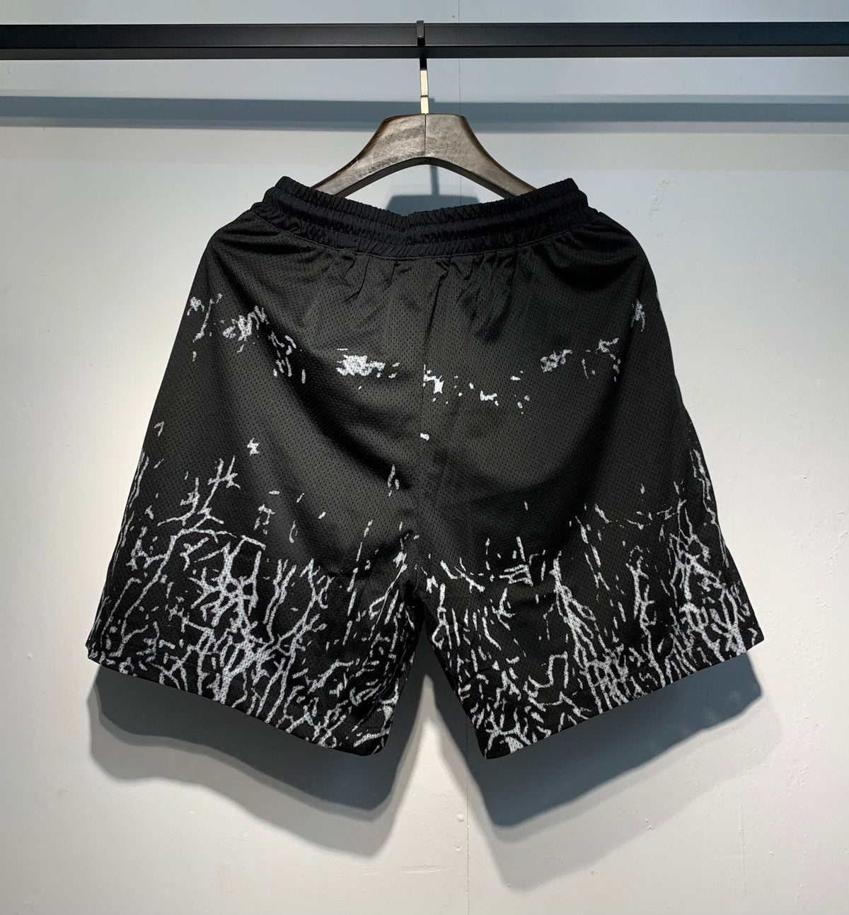 Amiri 001 Mesh Tee - Logo Detail White & Black