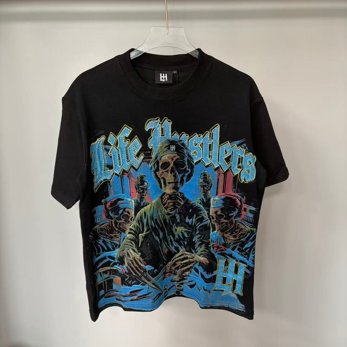 Life Hustlers Skeleton Surgeon Graphic Tee