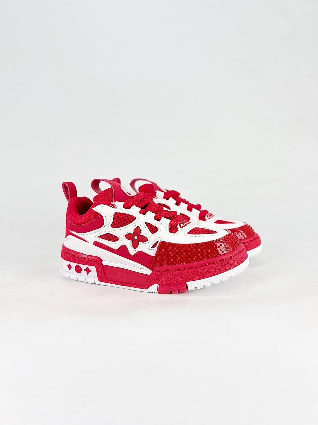 Louis Vuitton LV Skate Sneaker – Red & White