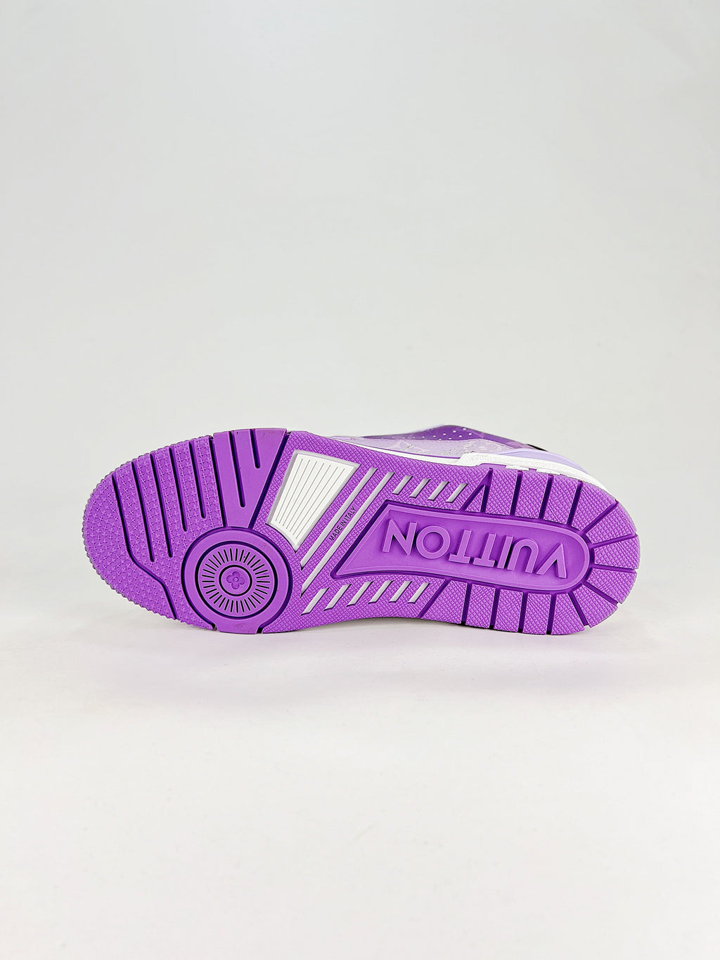 LV Trainer #54 Purple Monogram - Top down view