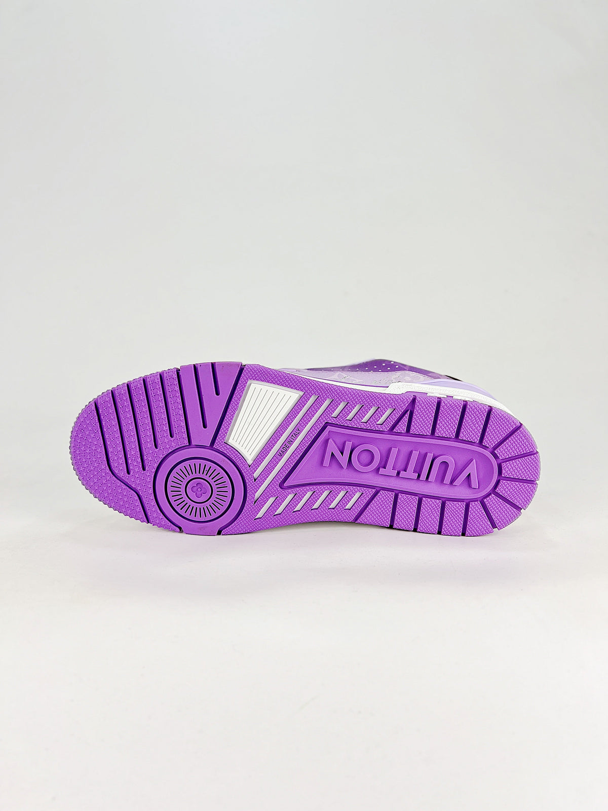 LV Trainer #54 Purple Monogram - Top down view