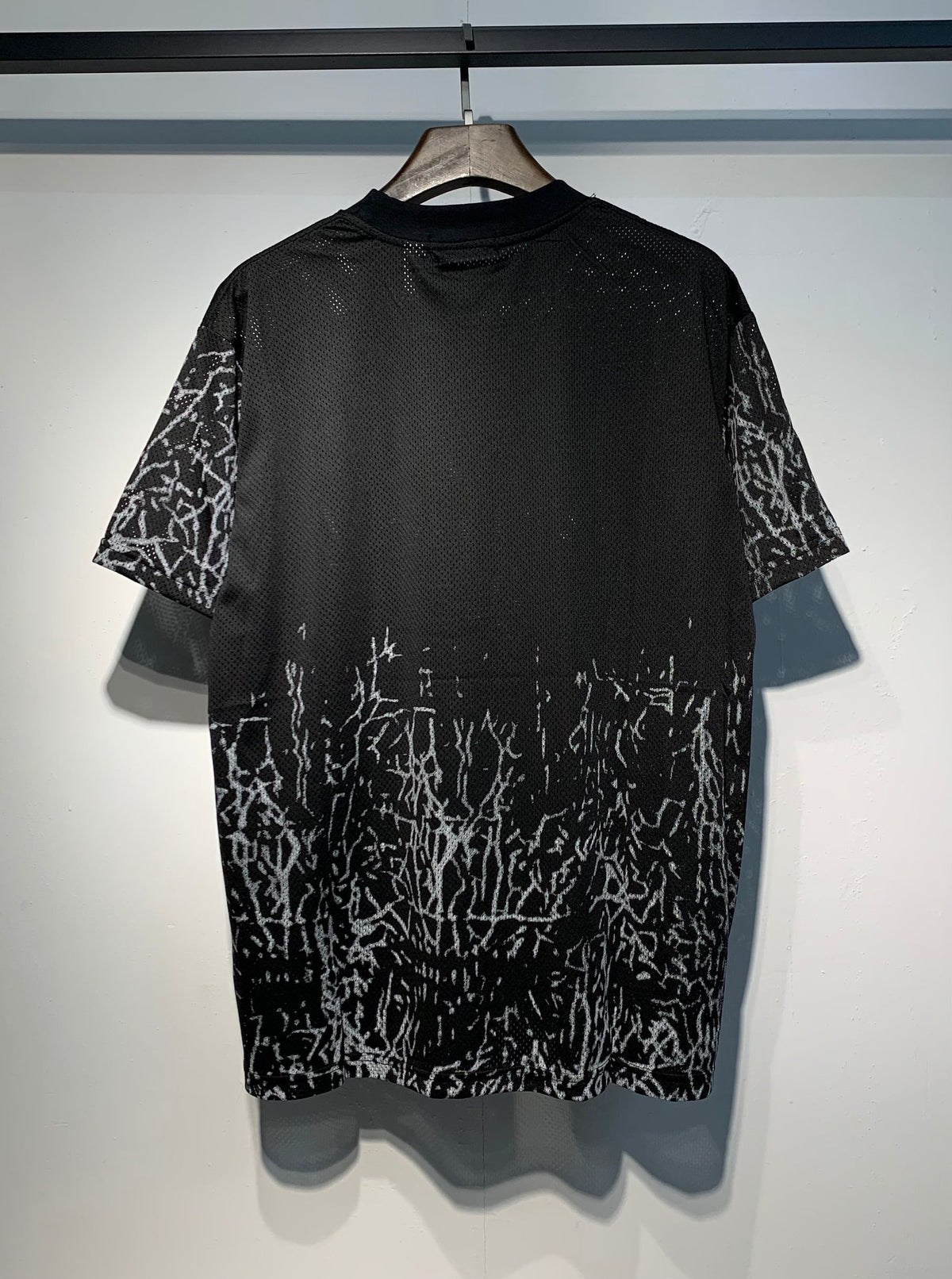 Amiri 001 Mesh Shorts Black - Front