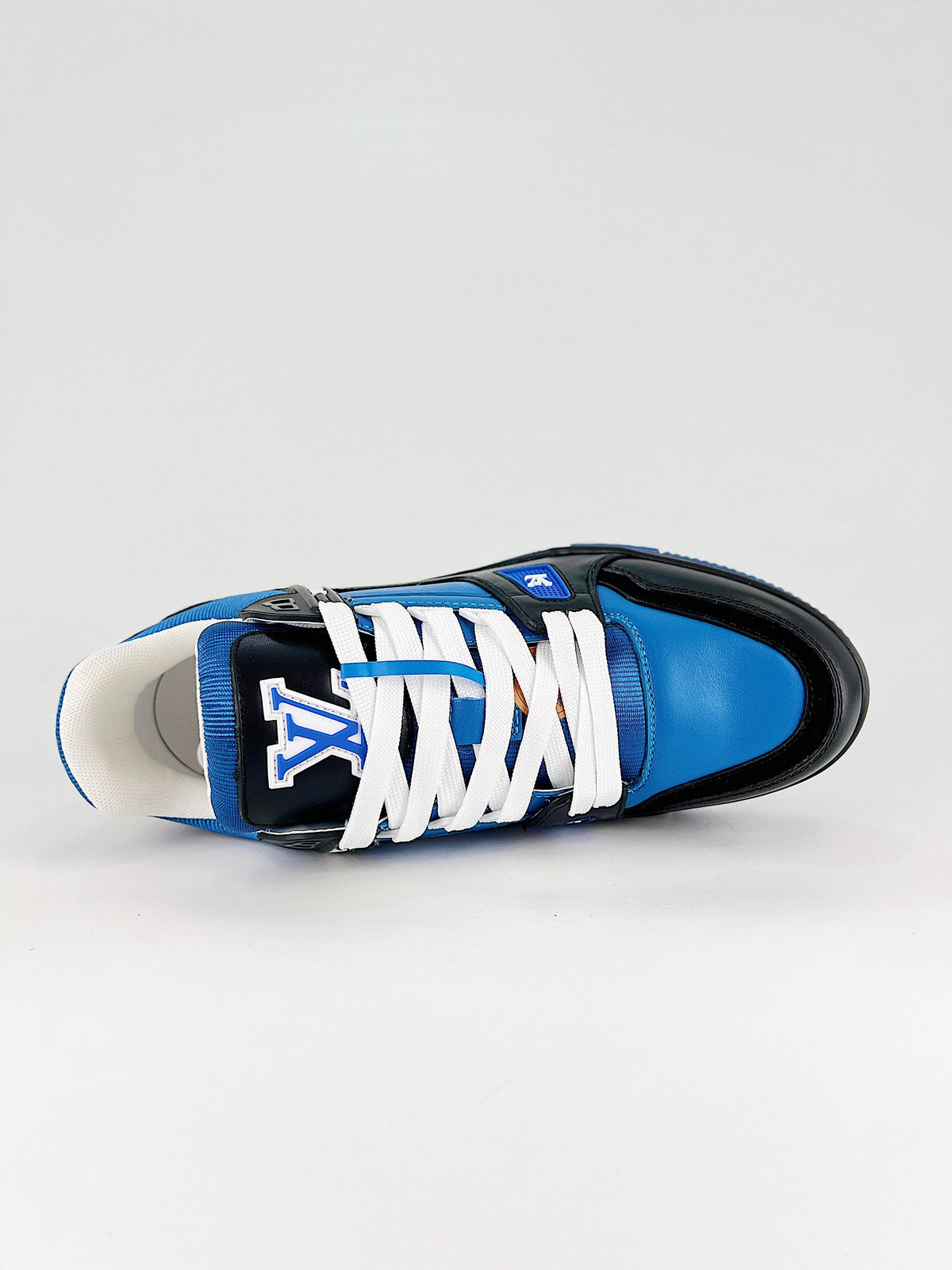 LV Trainer Sneaker Blue Black - Outsole view