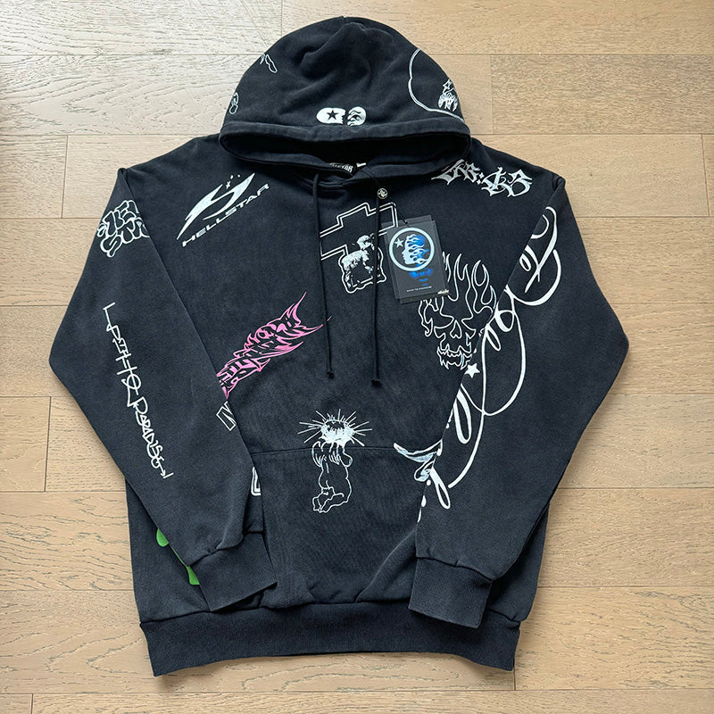 Hellstar Hoodie and Sweatpants Set