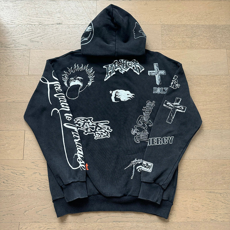 Hellstar Sweatpants Front and Back