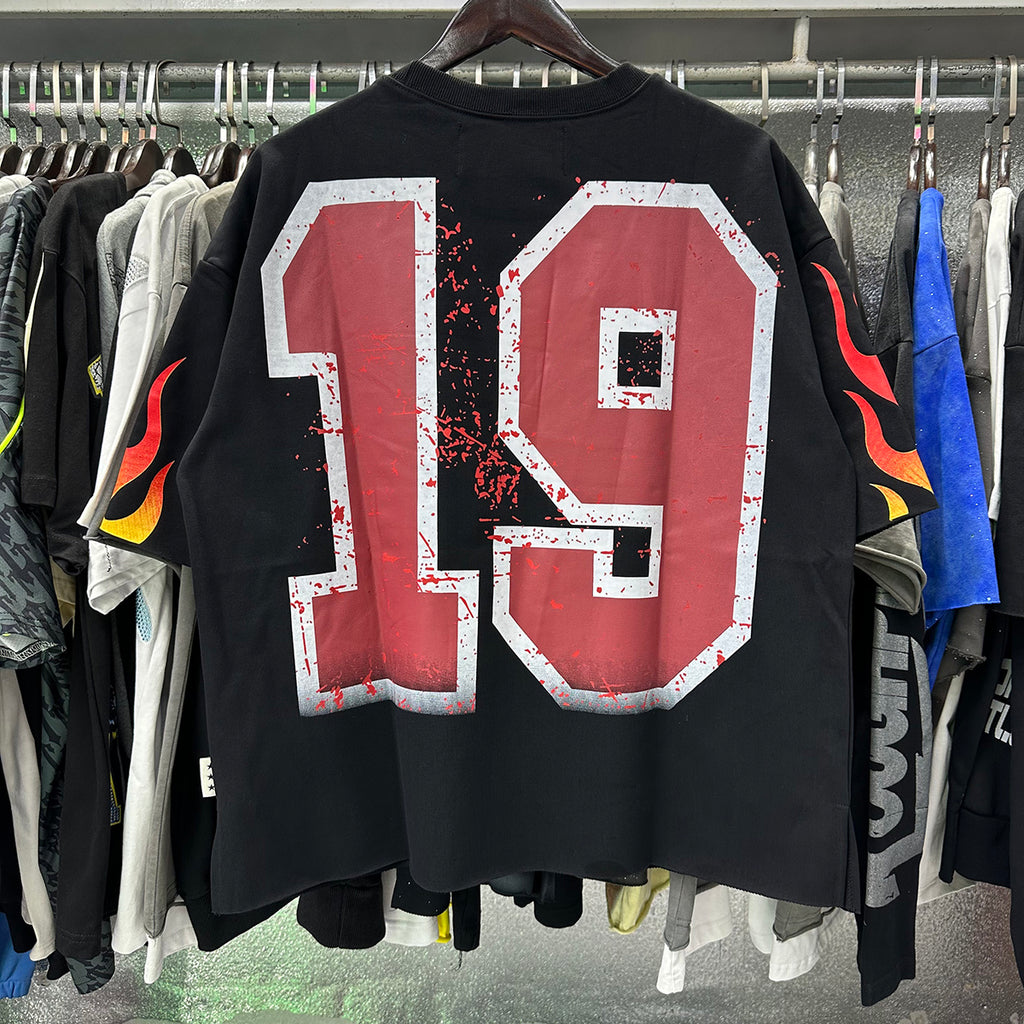 BKYS Waves F-Terry Cropped T-Shirt