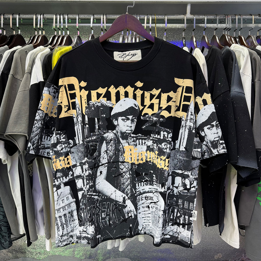 BKYS Dismiss F-Terry Cropped T-Shirt