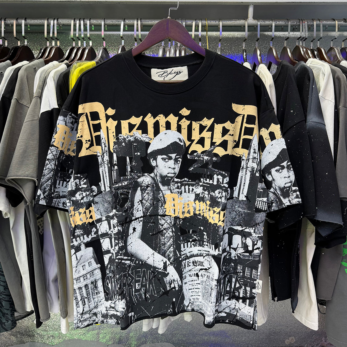 BKYS Dismiss F-Terry Cropped T-Shirt