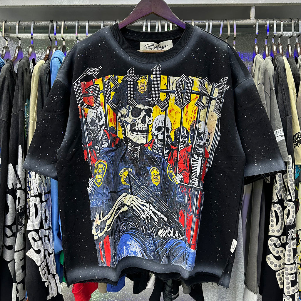 BKYS Get Lost F-Terry Cropped T-shirt