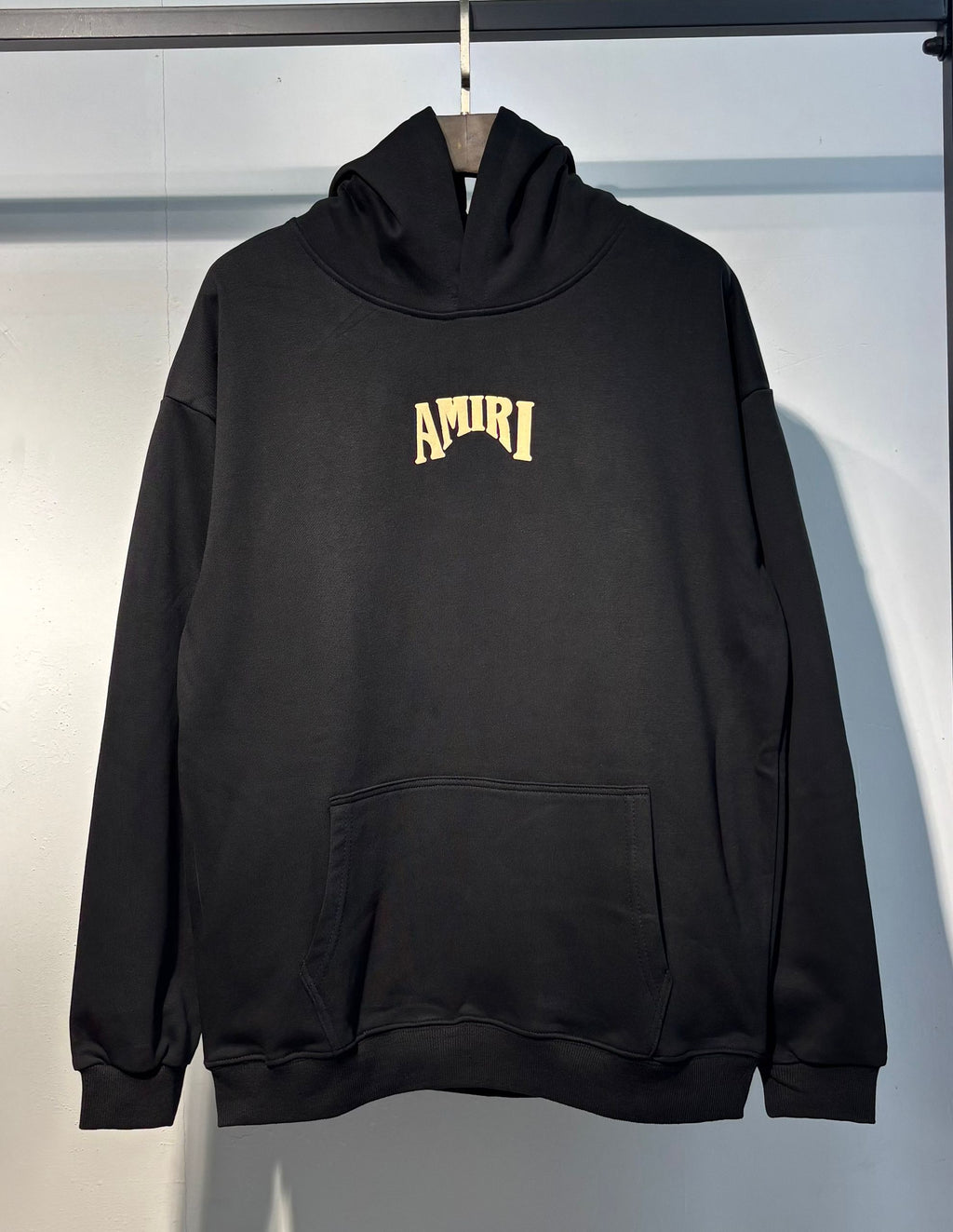 Amiri MA Logo Hoodie – Black/Gold