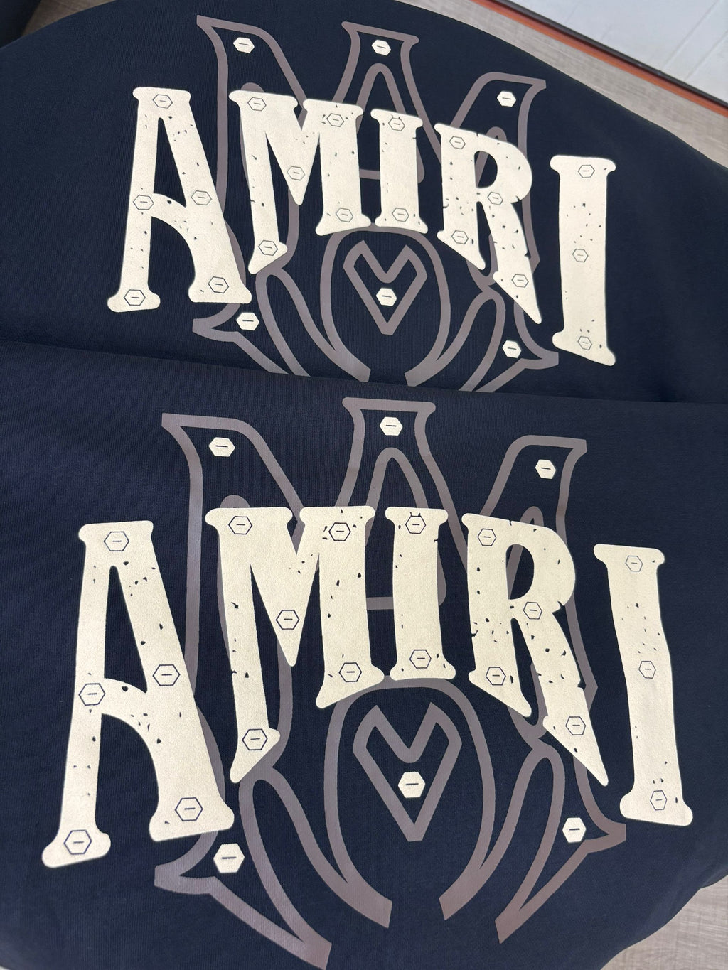 Amiri MA Logo Hoodie – Black/Gold