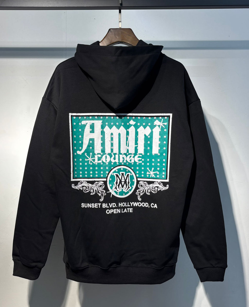 Amiri Lounge Hoodie – Black