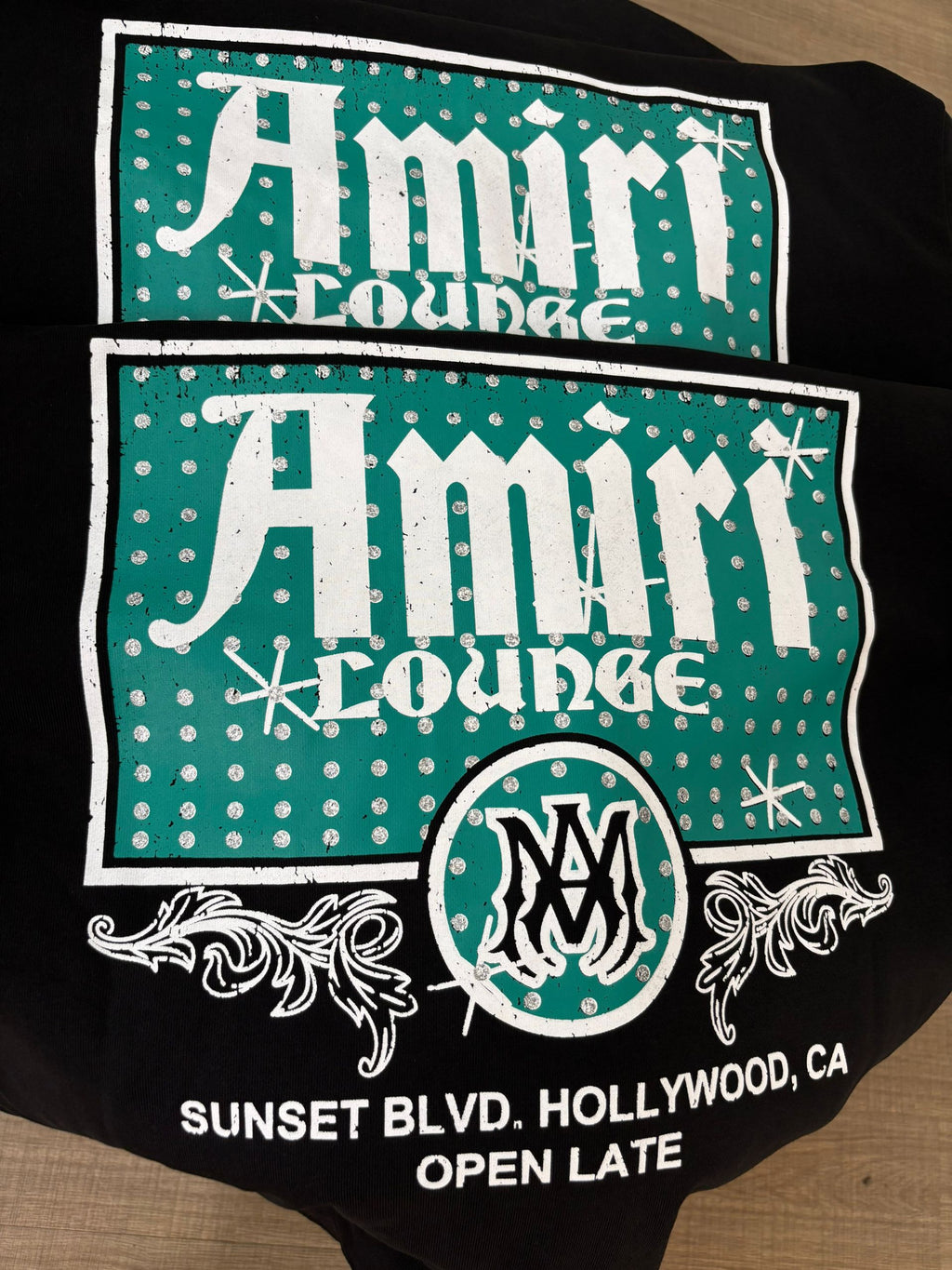 Amiri Lounge Hoodie – Black