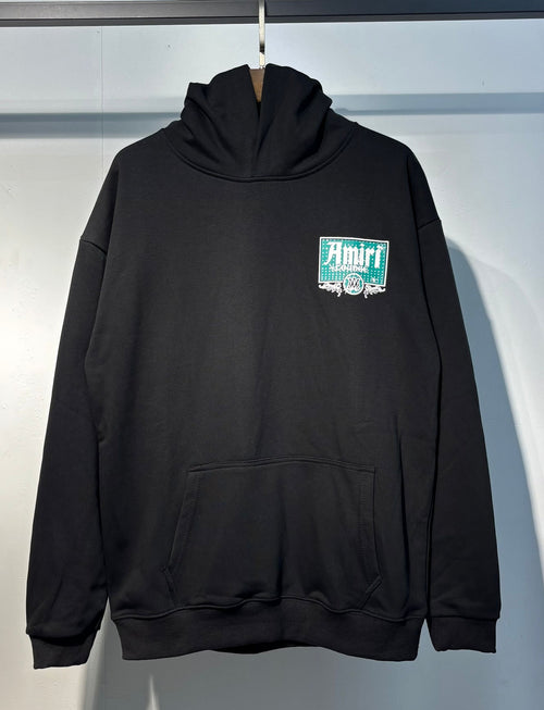 Amiri Lounge Hoodie – Black
