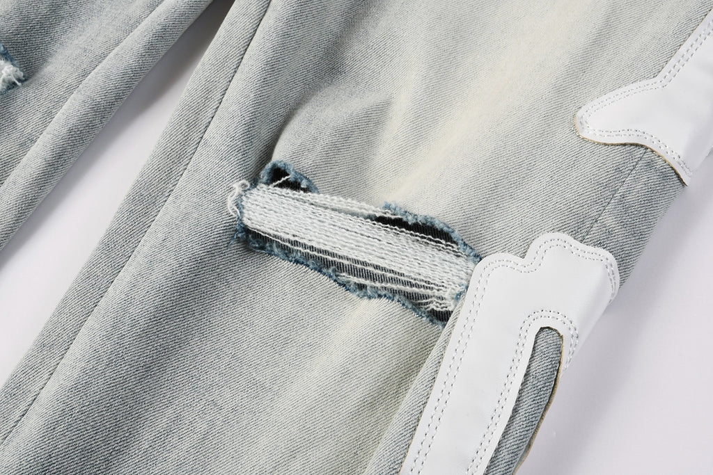Amiri MX1 Crystal Jeans – Front view