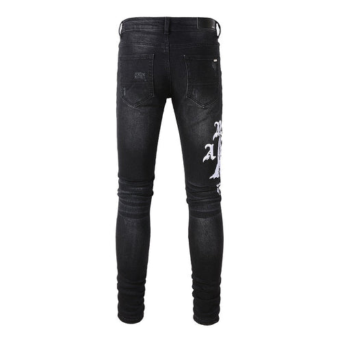 AMIRI black jeans front view