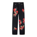 Gallery Dept x Chrome Hearts Black Graffiti Jeans - Back pocket detail