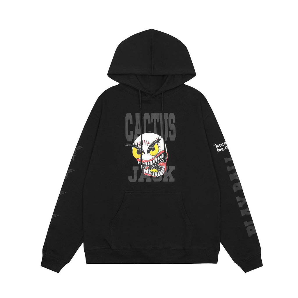 Cactus Jack hoodie back view