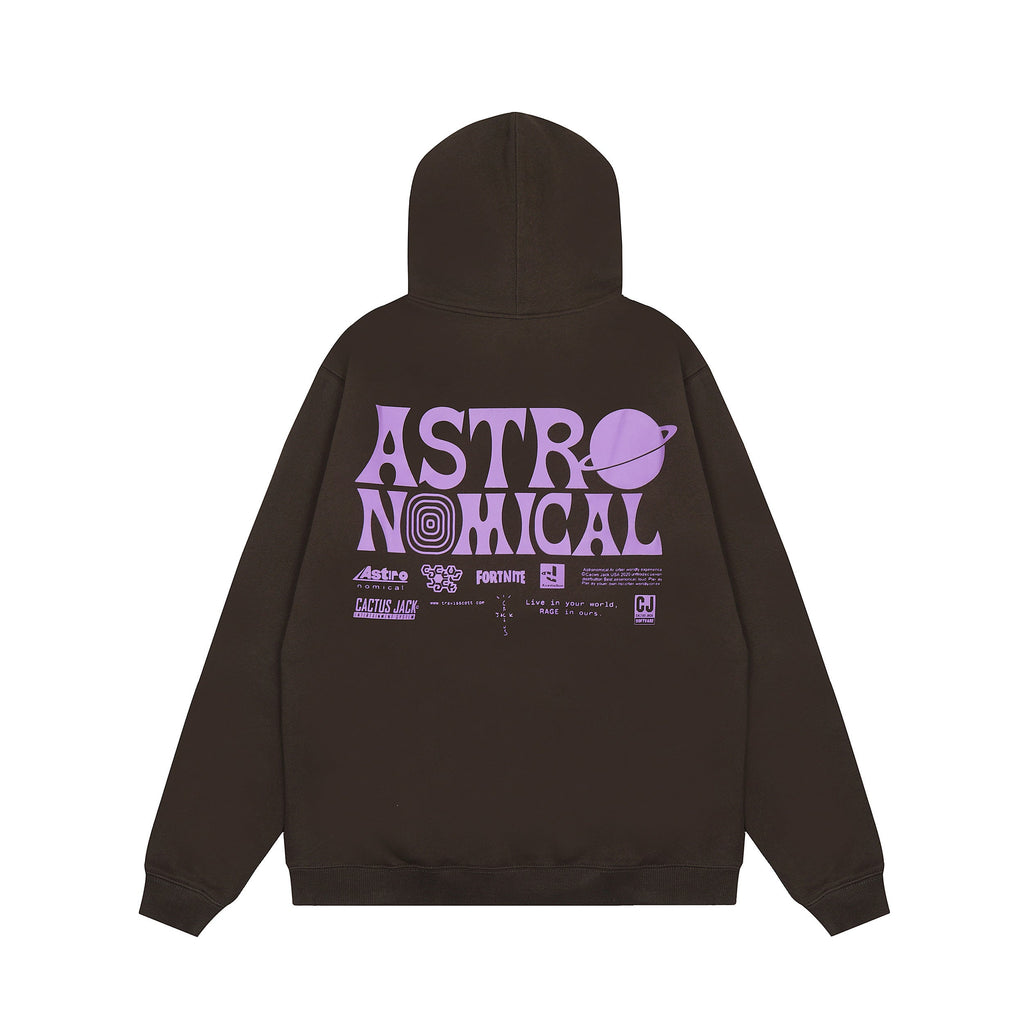 Travis Scott Astronomical Hoodie - Back graphic detail
