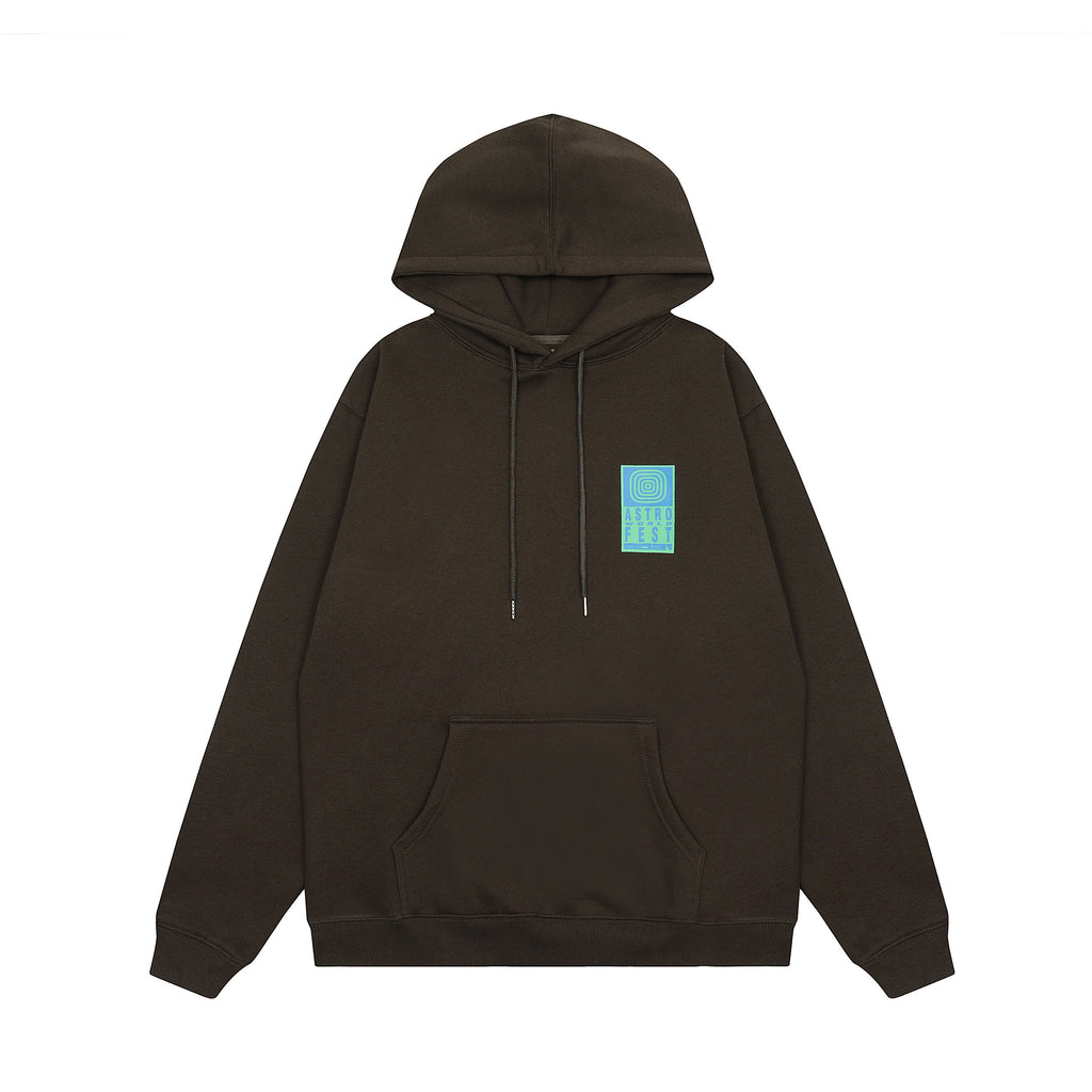 Astro Fest World Festival Hoodie – back graphic detail