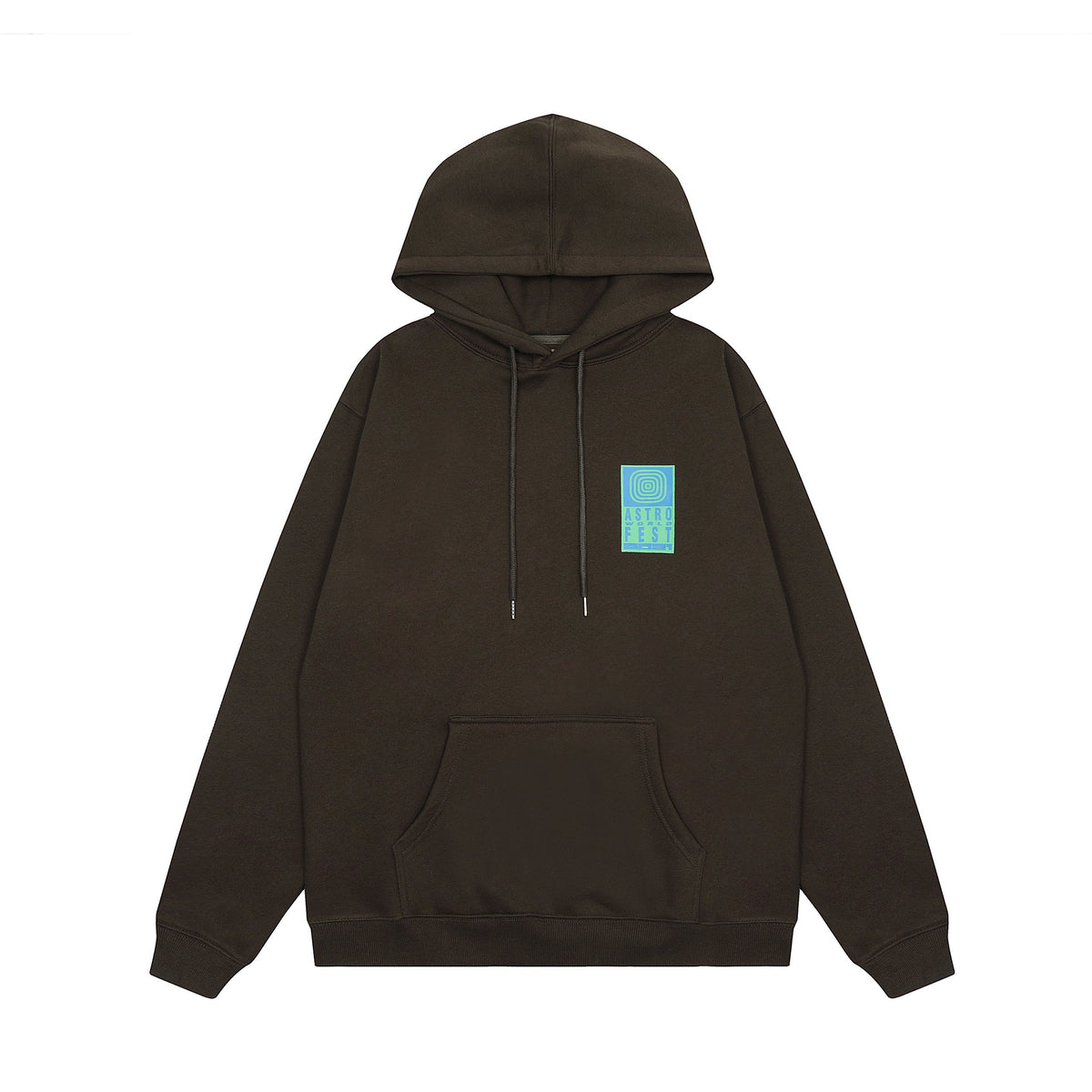 Astro Fest World Festival Hoodie – back graphic detail