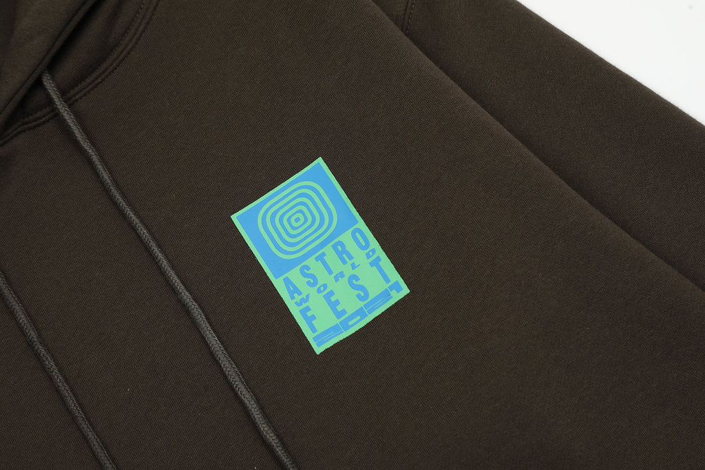 Astro Fest chest patch close-up