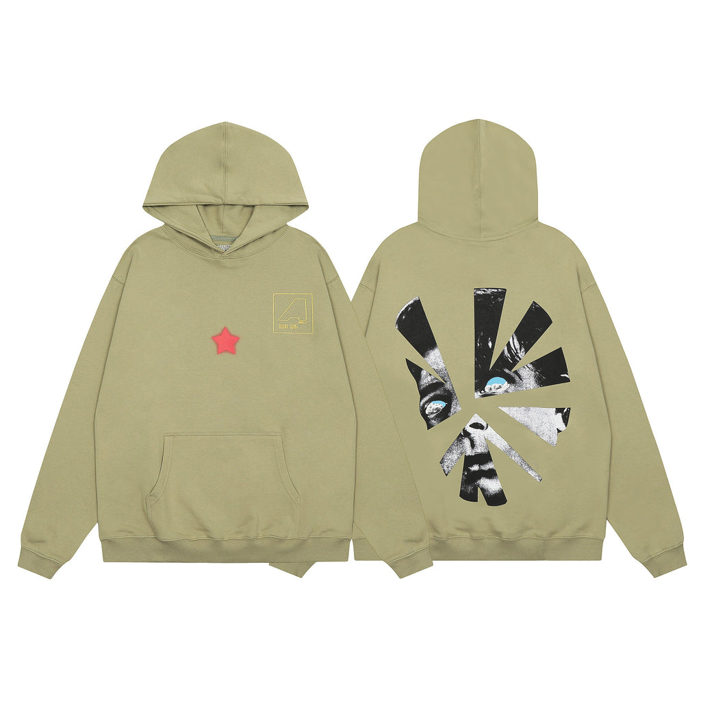 Fragmented Vision Hoodie – front and back view