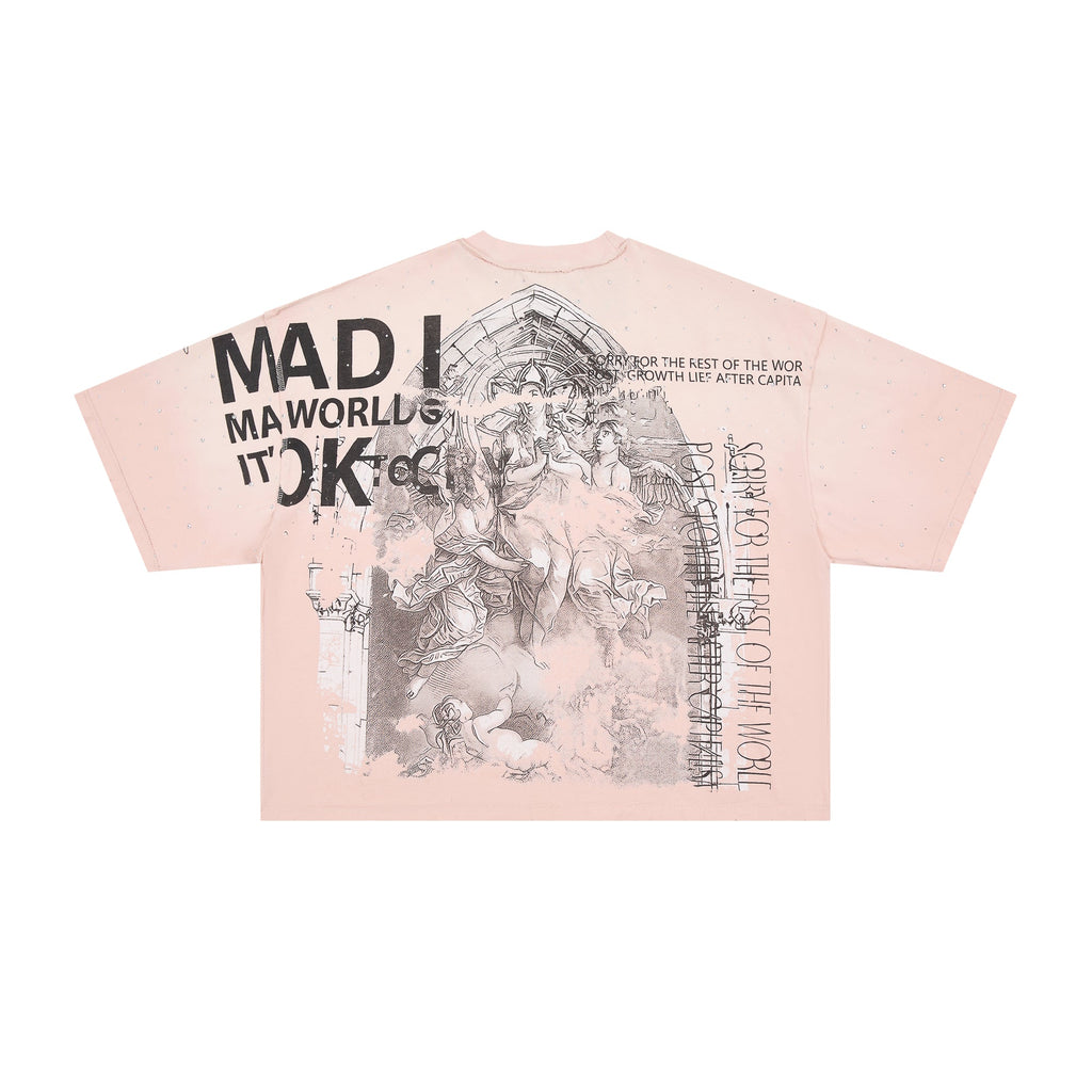 Mad World 2.0 Angel Graphic Tee - Front detail