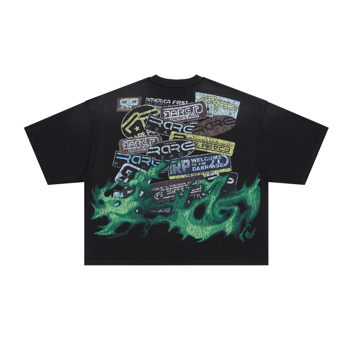 Rare Peace Dark Age Tee - Front