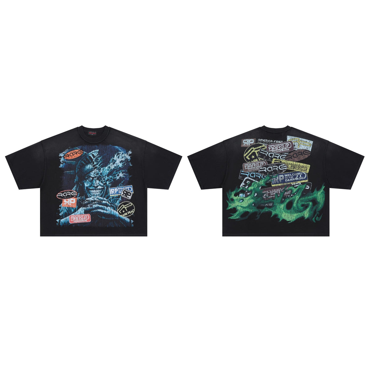 Rare Peace Dark Age Tee - Back