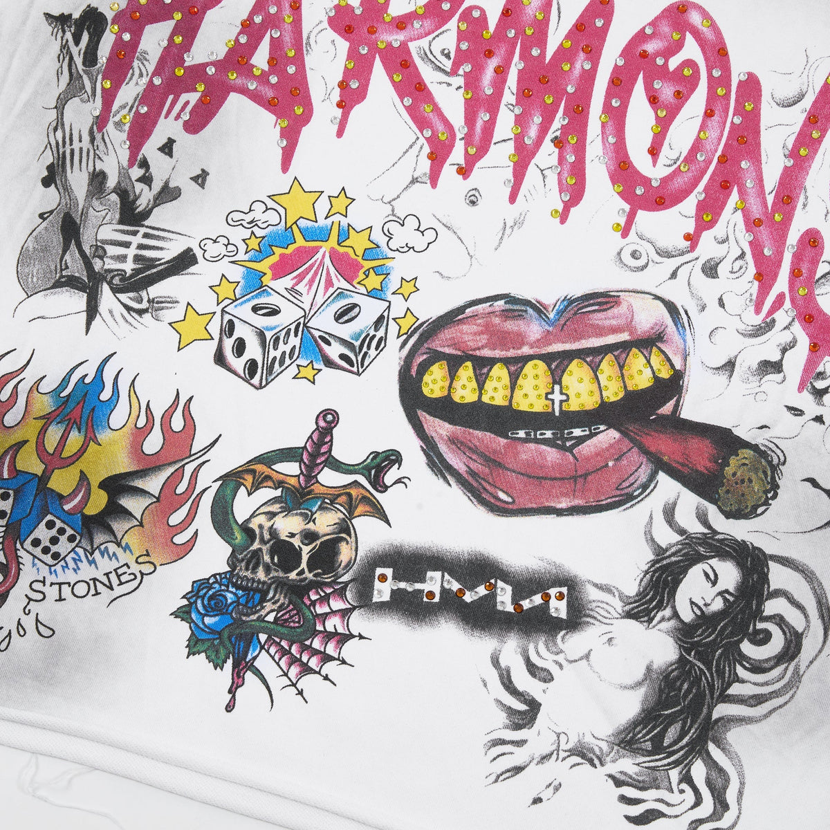 Harmony Rhinestone Graphic Tee
