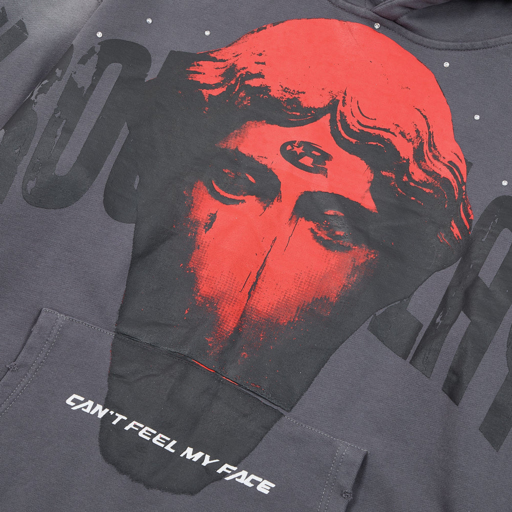 Roughplay Globe Hoodie - full front view