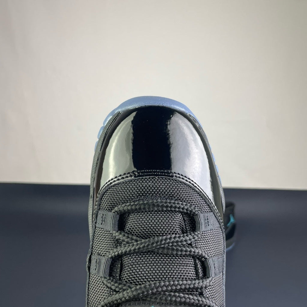 Air Jordan 11 Gamma Blue - Toe box close-up