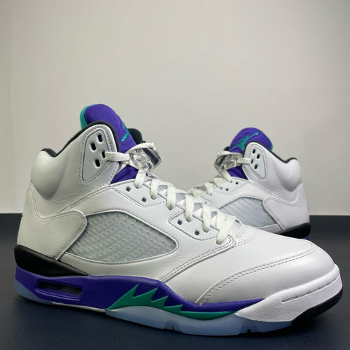 Air Jordan 5 Retro Grape - Toe box close-up