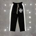 Mixed Emotion Side Stripe Sweatpants - back view