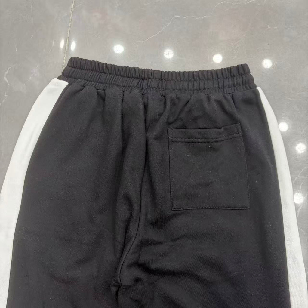 Mixed Emotion Side Stripe Sweatpants - cuff detail