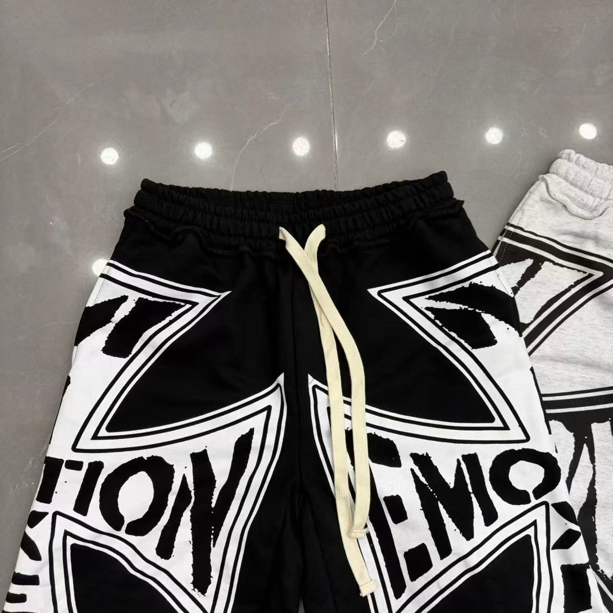 Emotion Cross Graphic Shorts