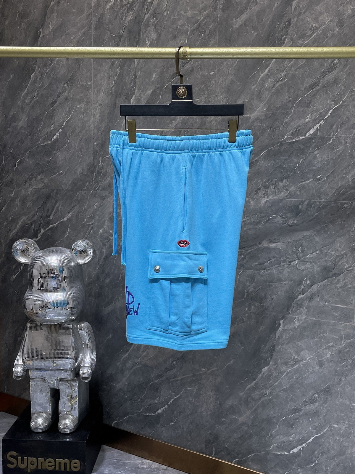 Chrome Hearts Brand New cargo shorts front view